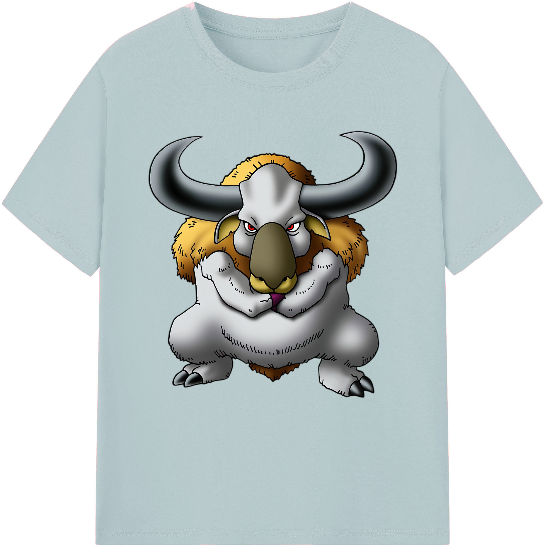 （画像用） ドラゴンクエスト Doragon Kuesuto Dragon Quest 綿100％半袖Tシャツ（フロントプリント）